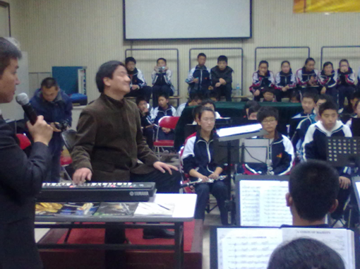 北京109中学利来w66示范乐团大师班活动圆满结束
