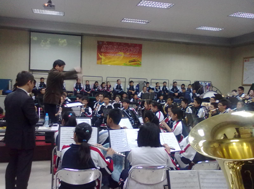 北京109中学利来w66示范乐团大师班活动圆满结束